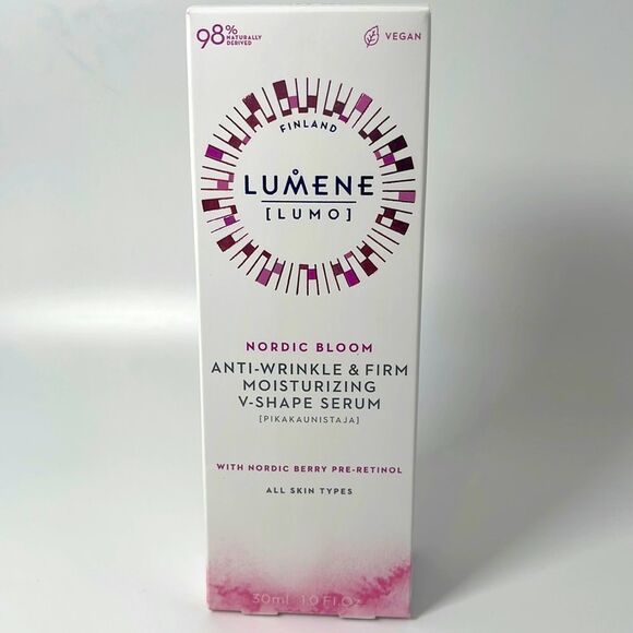 NIB Lumene Nordic Bloom Anti-wrinkle & Firm Moisturizing V-Shape Serum - Picture 4 of 6